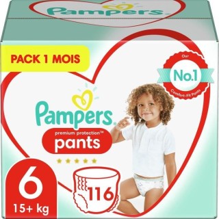 Pampers Premium Protection Pants Couches-culottes 6, 116 Culottes, 15k