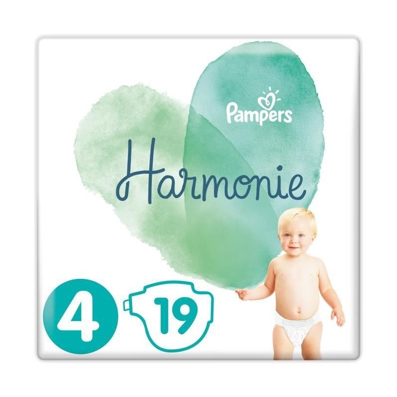 Couches harmonie T4 x19 Pampers