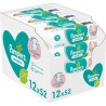 PAMPERS Lingettes bébé SENSITIVE - Lot de 12 x 52 lingettes - 624 lingettes