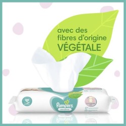 PAMPERS Lingettes bébé SENSITIVE - Lot de 12 x 52 lingettes - 624 lingettes