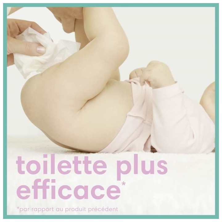 PAMPERS Lingettes bébé SENSITIVE - Lot de 12 x 52 lingettes - 624 li
