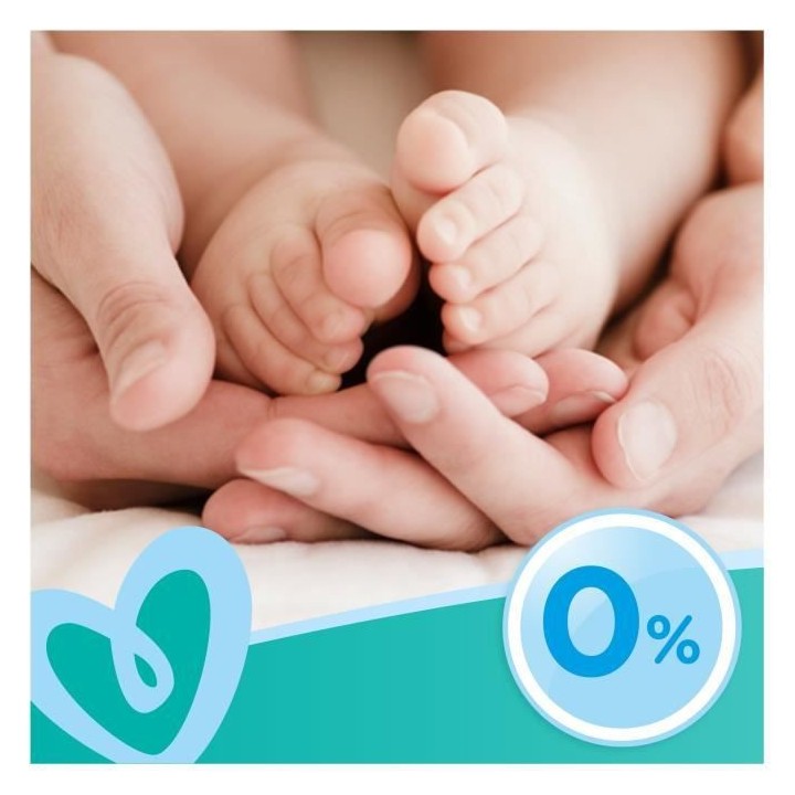 PAMPERS Lingettes bébé FRESHCLEAN - Lot de 15 x 80 lingettes - 1200