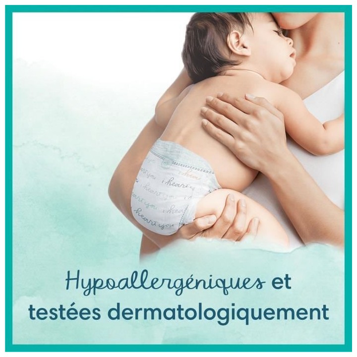 PAMPERS Harmonie - Taille 4 - 56 Couches