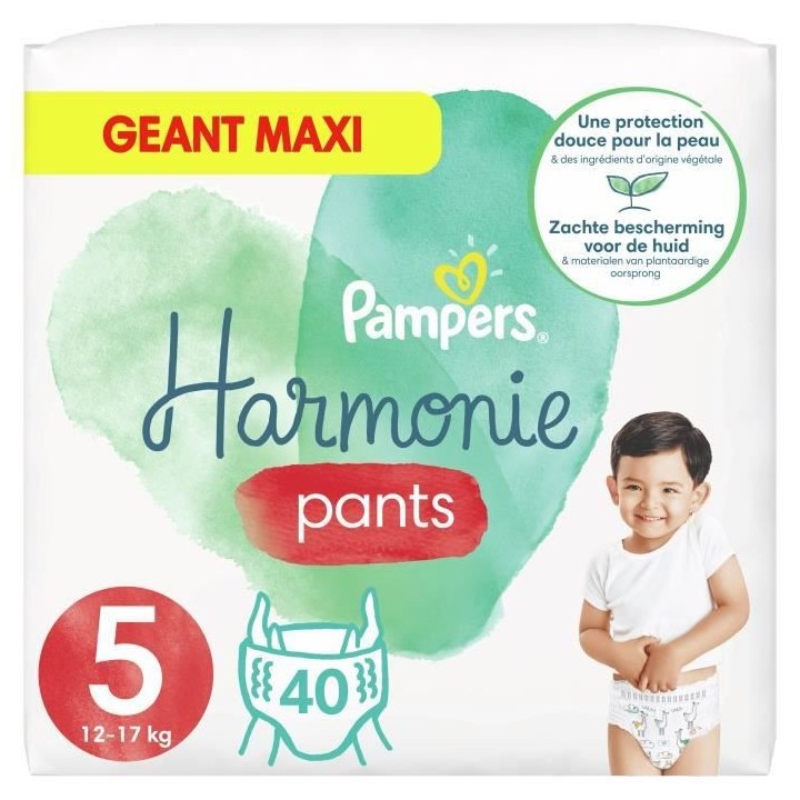 PAMPERS Harmonie Pants Taille 5 - 40 Couches-culottes