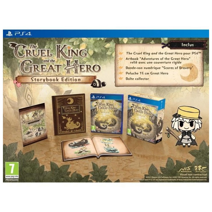The Cruel King and the Great Hero - Storybook Edition Jeu PS4