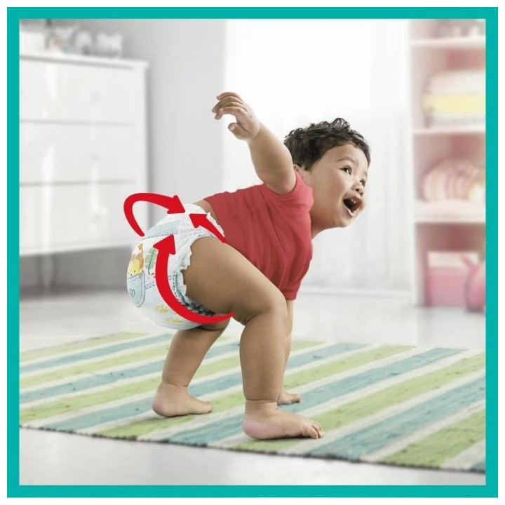 PAMPERS Baby-Dry Pants Taille 5 - 38 Couches-culottes