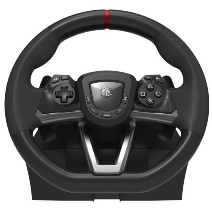 Volant de course et set de pédales HORI Racing Wheel APEX P5 pour PC