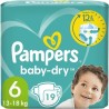 PAMPERS Baby-Dry Taille 6 - 19 Couches