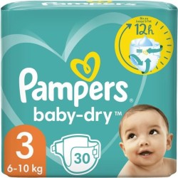 PAMPERS Baby-Dry Taille 3 -...