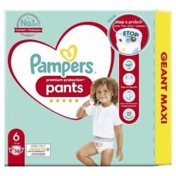 PAMPERS Premium Protection Pants Taille 6 - 58 Couches-culottes