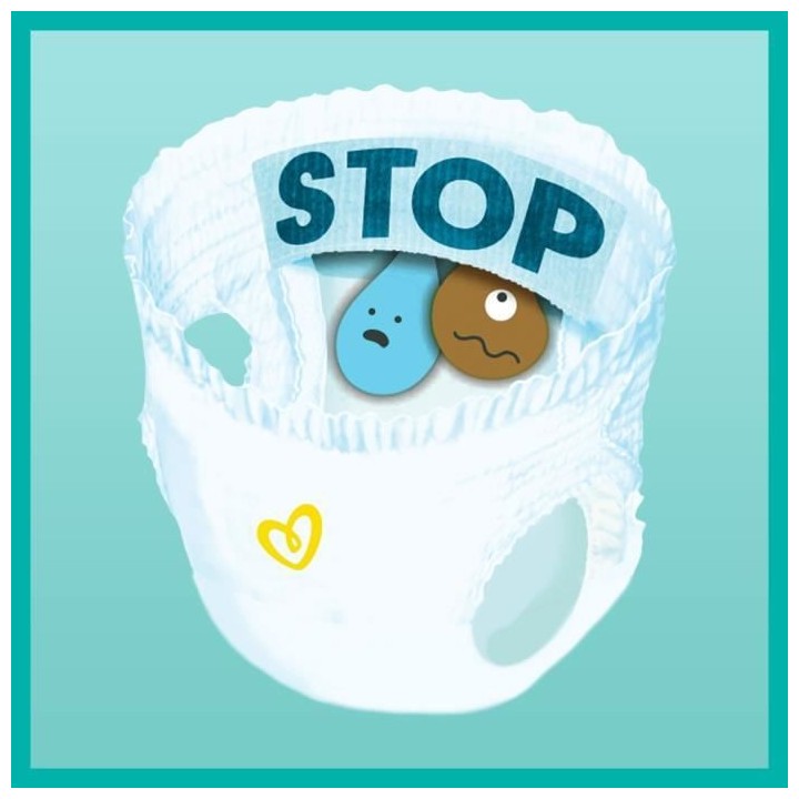 PAMPERS Premium Protection Pants Taille 6 - 58 Couches-culottes