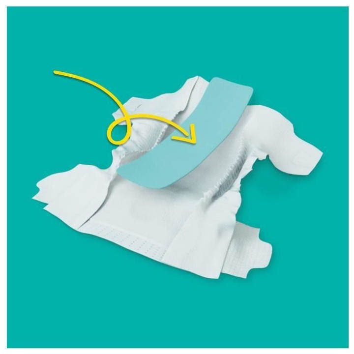 Couches PAMPERS Baby-Dry Taille 2 - x124