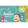 Couches PAMPERS Baby-Dry Taille 4+ - x86