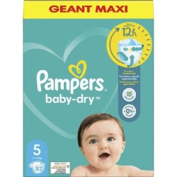 PAMPERS Baby-Dry Taille 5 -...