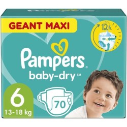 PAMPERS Baby-Dry Taille 6 -...