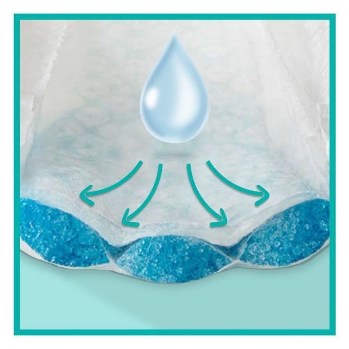 PAMPERS Baby-Dry Taille 7 - 64 Couches