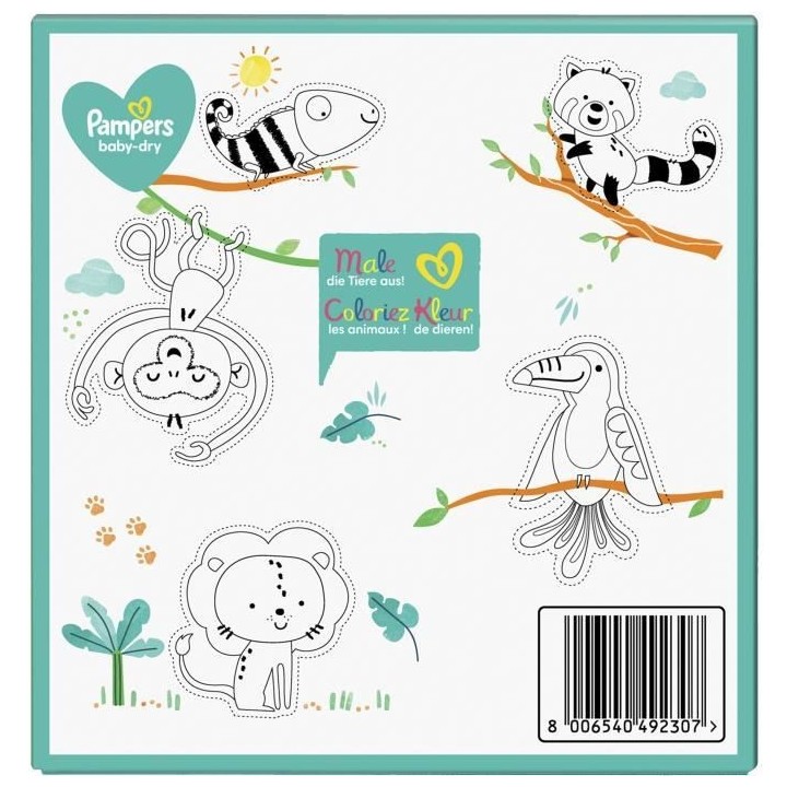 PAMPERS Baby-Dry Taille 6 - 72 Couches