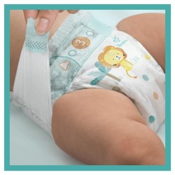 PAMPERS Baby Dry Taille 5 - 11 a 16kg - 144 couches - Format pack 1 mois