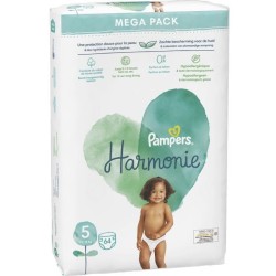 PAMPERS Harmonie Taille 5 - 64 Couches