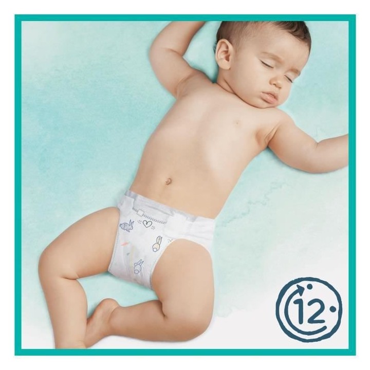 PAMPERS Harmonie Taille 4+ - 26 Couches