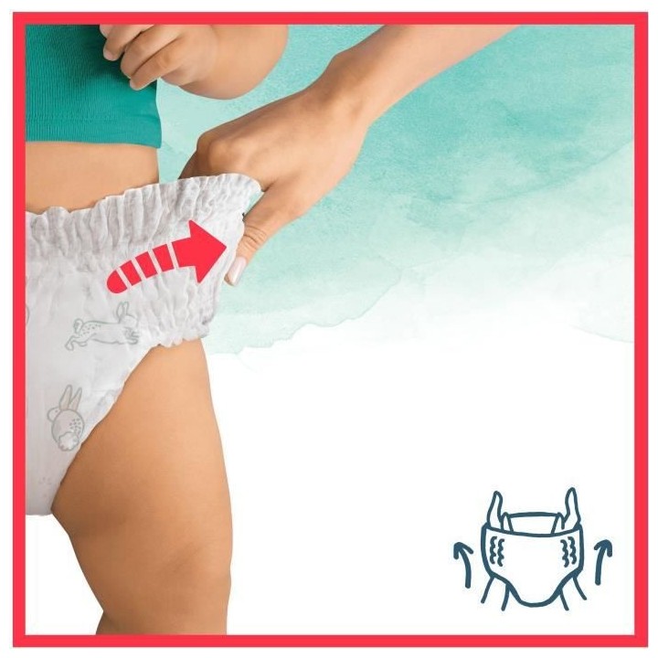 PAMPERS Harmonie Pants Taille 4 - 64 Couches-culottes