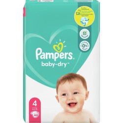 Pampers Baby-Dry Taille 4,...