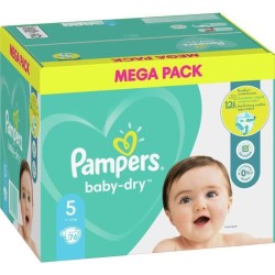 Pampers Baby-Dry Taille 5,...