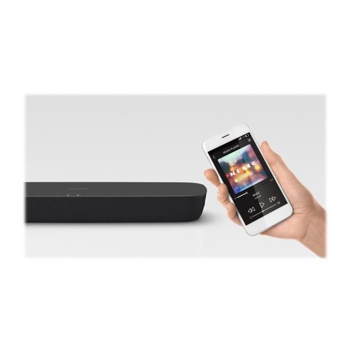 PANASONIC SC-HTB200EGK Barre de son 2.0 - 80W - Noir