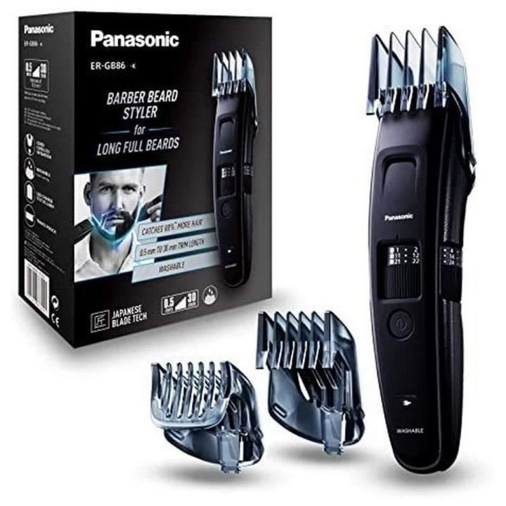 Panasonic - Personalcare ER-GB86-K503 | Tondeuse barbe - Spécial barb