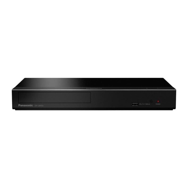 PANASONIC UB450 - Lecteur Blu-Ray Ultra HD - 3D, Blu-Ray, DVD - Double HDMI, Port USB - Dolby Digital - Upscale 4K