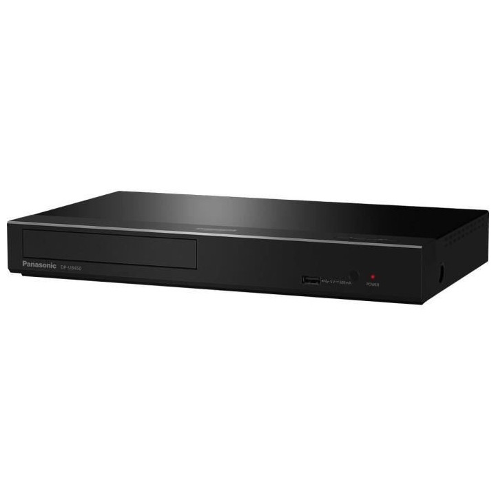 PANASONIC UB450 - Lecteur Blu-Ray Ultra HD - 3D, Blu-Ray, DVD - Double