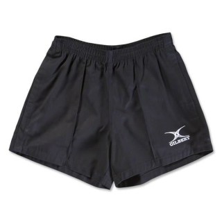 GILBERT Short de rugby Kiwi Pro - Garçon - Noir