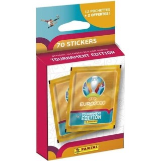 UEFA EURO 2020 Stickers 2021 Tournament Edition - Eco-Blister de 14 po