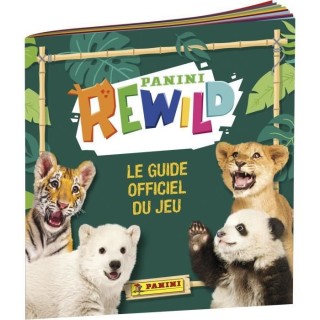 PANINI REWILD TRADING CARDS - Pack 1 classeur + 2 pochettes + 1 carte