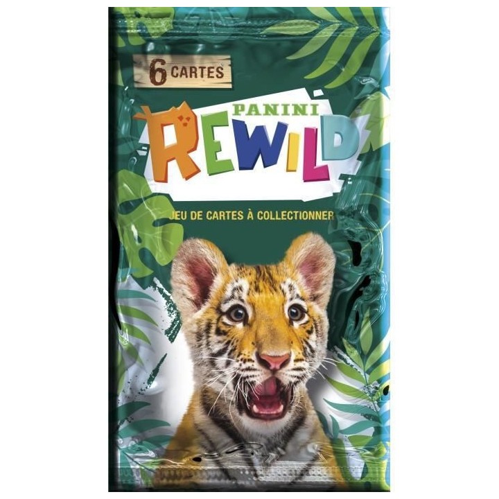 PANINI REWILD TRADING CARDS - Boîte de 24 pochettes