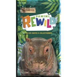 PANINI REWILD TRADING CARDS - Blister de 5 pochettes + 1 offerte