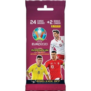 UEFA EURO 2020™ Adrenalyn XL™ 2021 Kick Off - FAT PACK de 24 carte