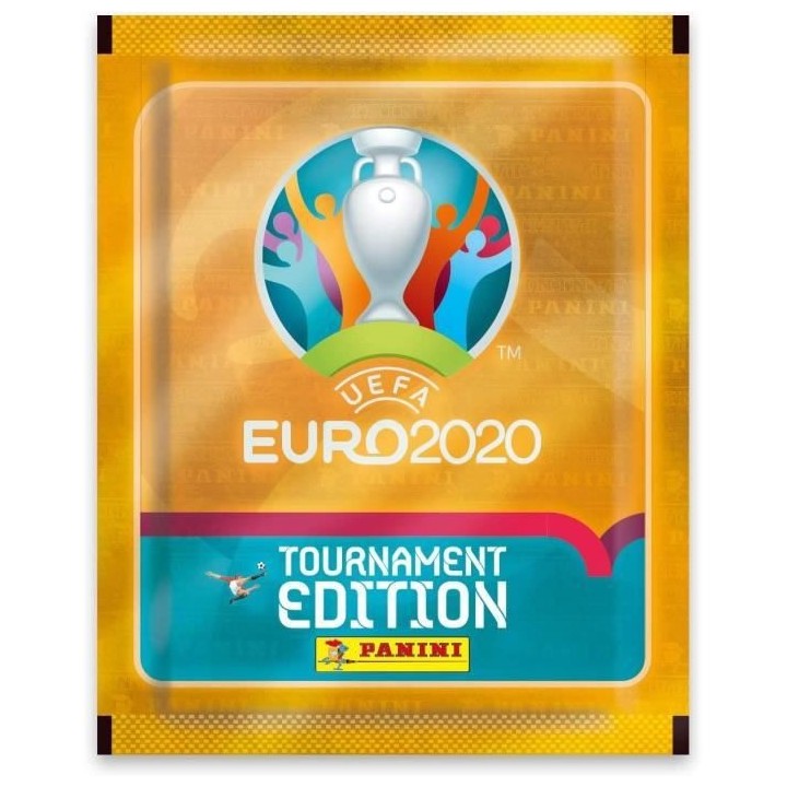 UEFA EURO 2020 Stickers 2021 Tournament Edition - Boîte de 50 pochett