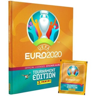 UEFA EURO 2020 Stickers 2021 Tournament Edition - Pack de 10 pochettes