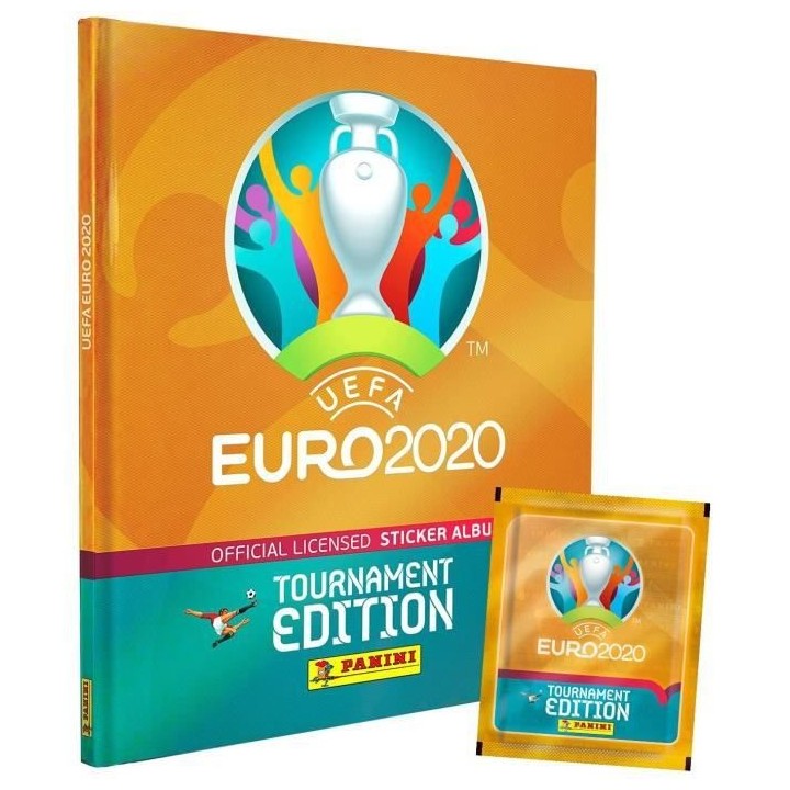 UEFA EURO 2020 Stickers 2021 Tournament Edition - Pack de 10 pochettes