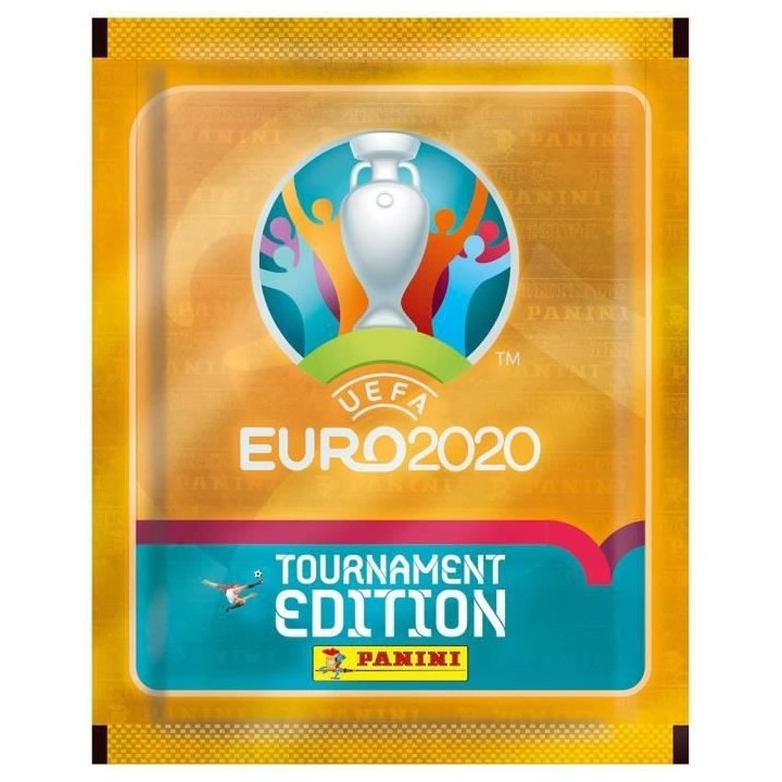 UEFA EURO 2020 Stickers 2021 Tournament Edition - Pack de 10 pochettes