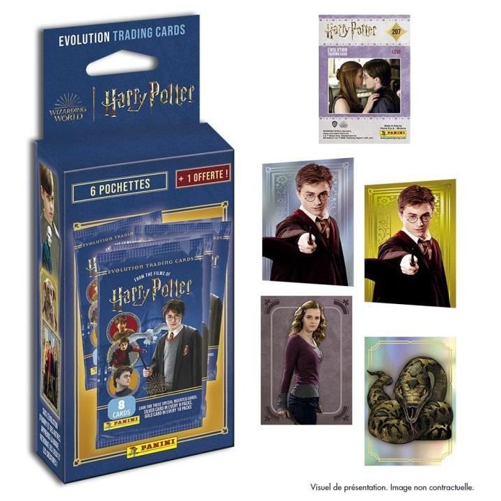 PANINI - Harry Potter Evolution Trading Cards - Blister 6 Pochettes +