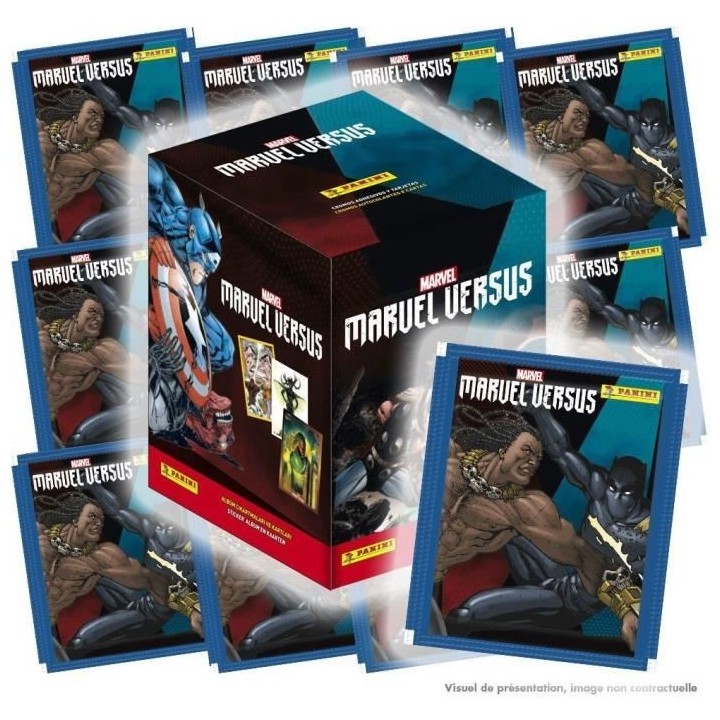 MARVEL VERSUS Boîte de 50 Pochettes