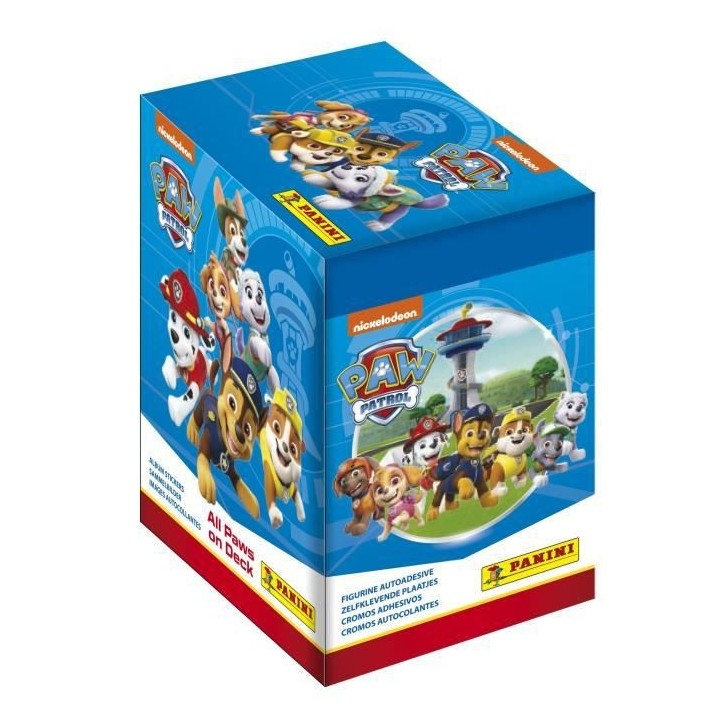 PANINI - PAT PATROUILLE Tous en mission - Boîte de 50 pochettes