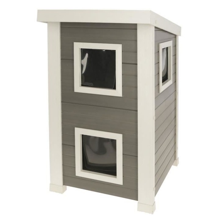 ECO EMILIA Maison pour chat 49x55x82cm