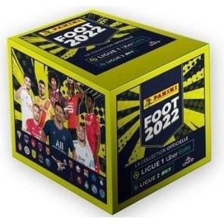 STICKERS FOOT LIGUE 1 2021-22 Boîte de 50 Pochettes