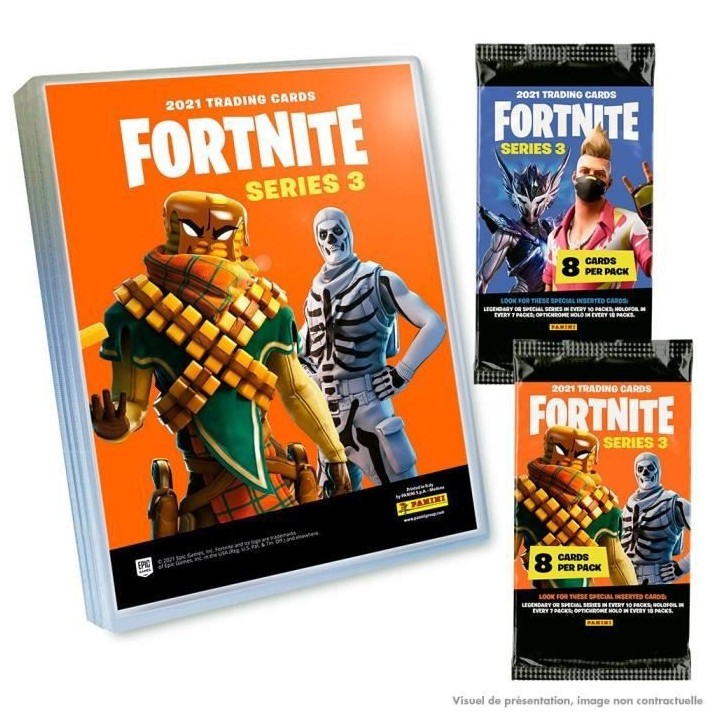 PANINI - Fortnite Serie 3 Trading Cards - Starter Pack