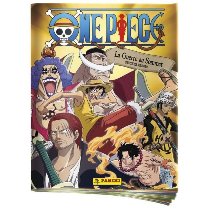 PANINI One Piece La Guerre Au Sommet - Album + Range Cartes