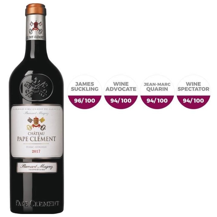Château Pape Clément 2017 Pessac-Léognan - Vin rouge de Bordeaux