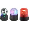 PARTY LIGHT &SOUND Ensemble de 3 mini effets de lumiere a LED